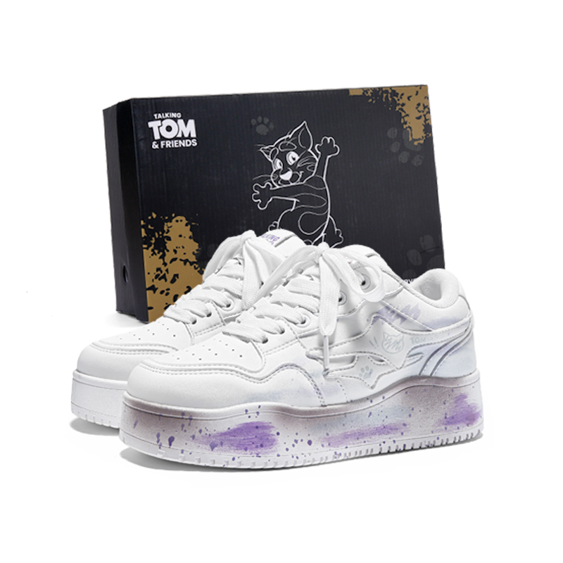 

TALKING TOM Износостойкие дышащие низкие кроссовки для скейтбординга Unisex Denim Blue