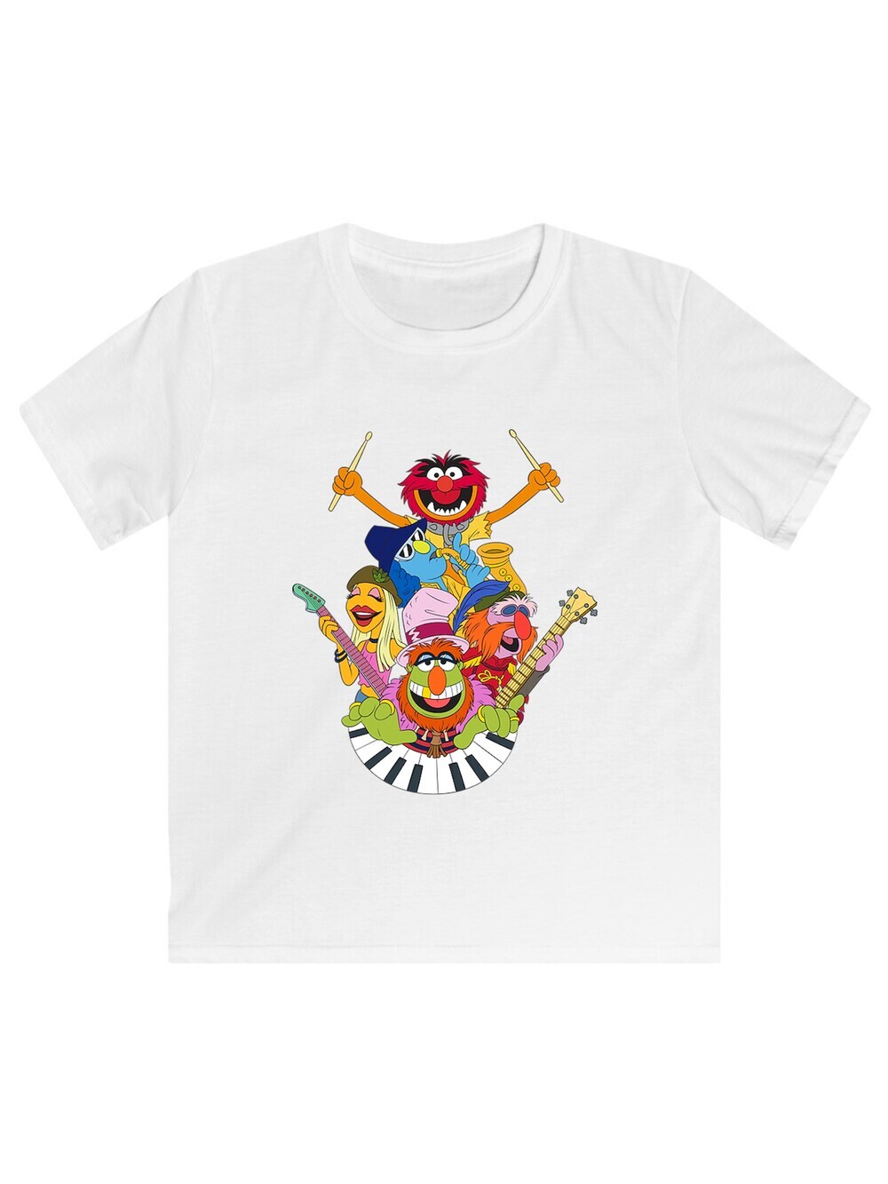 

Футболка F4Nt4Stic Muppets Dr. Teeth and The Electric Mayhem, белый