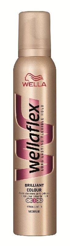 

Wella, Wellaflex, мусс для блестящих окрашенных волос, 200 мл