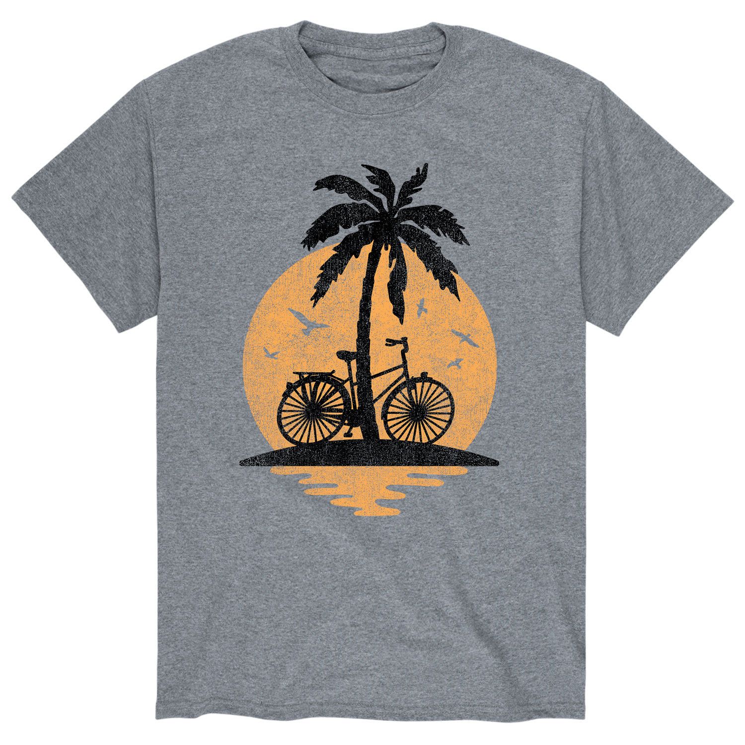 

Мужская велосипедная футболка Sunset Palm Tree Licensed Character