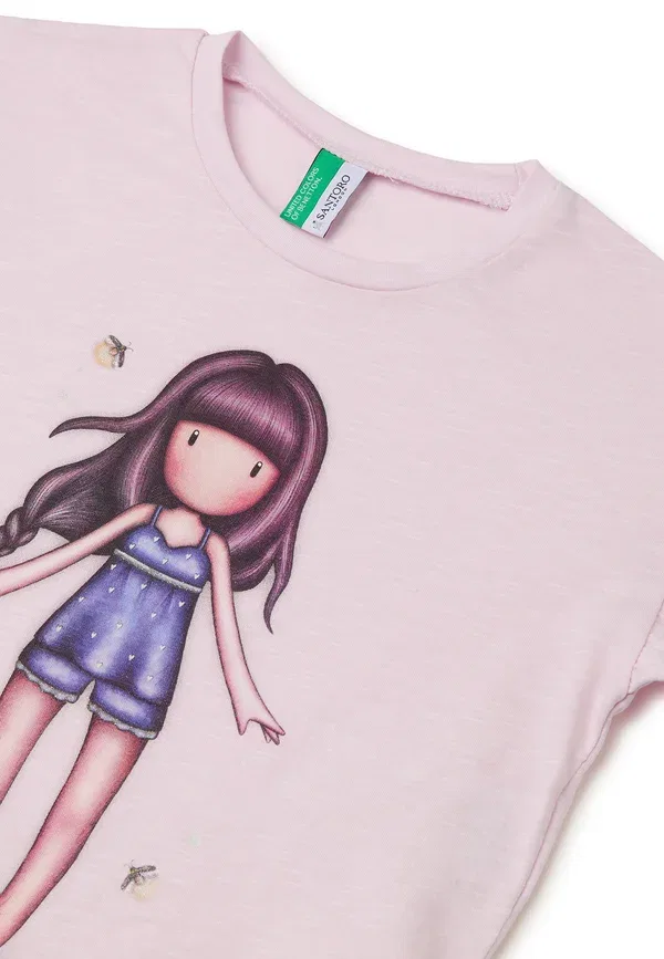 Ночная рубашка Santoro gorjuss nightgown.. nightie United Colors Of Benetton, розовый — фото 3