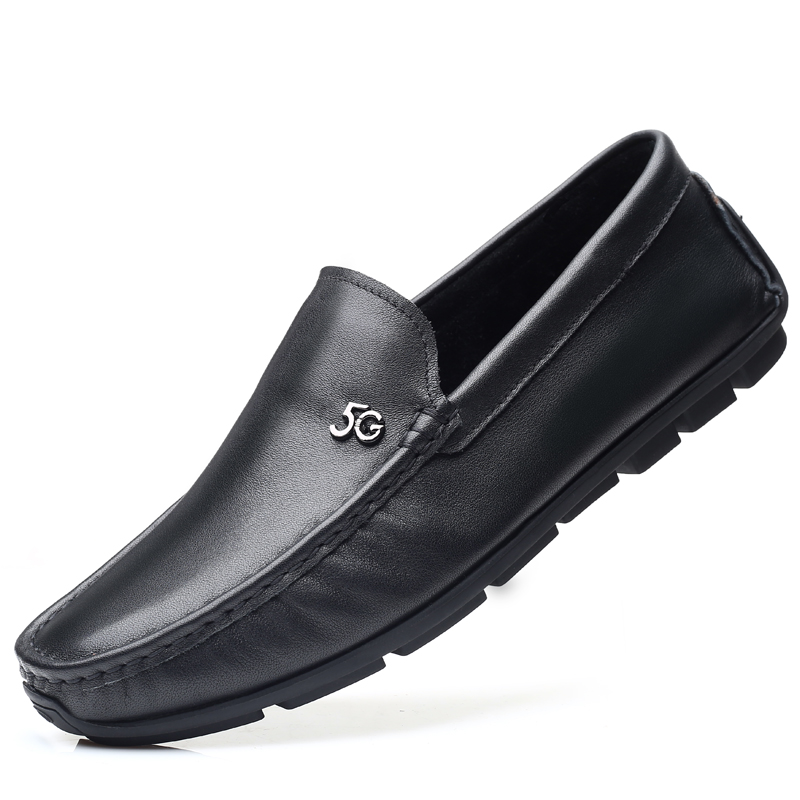 КАКЬЯОДИ Gommino Loafers Мужские Каччотти, Черный — фото 2