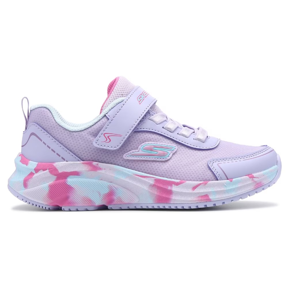 Детские кроссовки для спорта elite sport tempo от Skechers для малышей/больших детей, lavender multi — фото 2