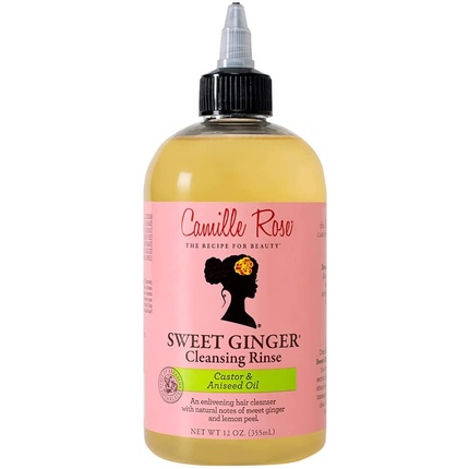 

Camille Rose Sweet Ginger Очищающий ополаскиватель 355 мл с касторовым маслом