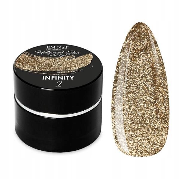 

EM Nail Hollywood Glow Art Gel №2 Infinity SADOX