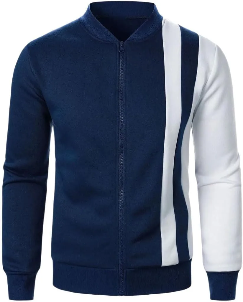 

Кардиган мужской с воротником стойкой, утепленный флисом, на молнии