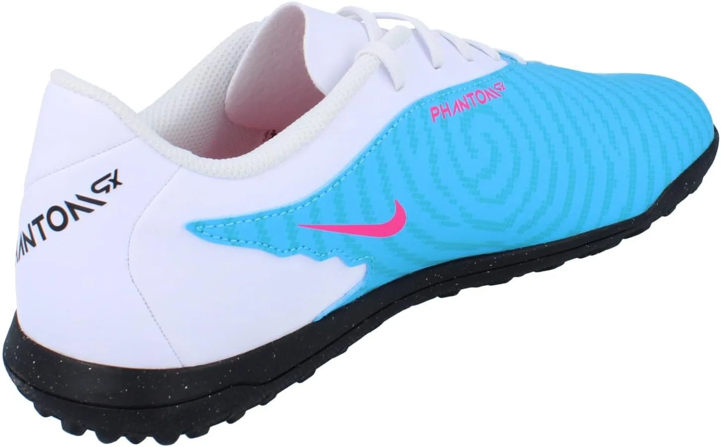 Кроссовки Nike Herren Phantom Gx Club Tf, Baltic Blue Pink Blast White Laser Blue — фото 3