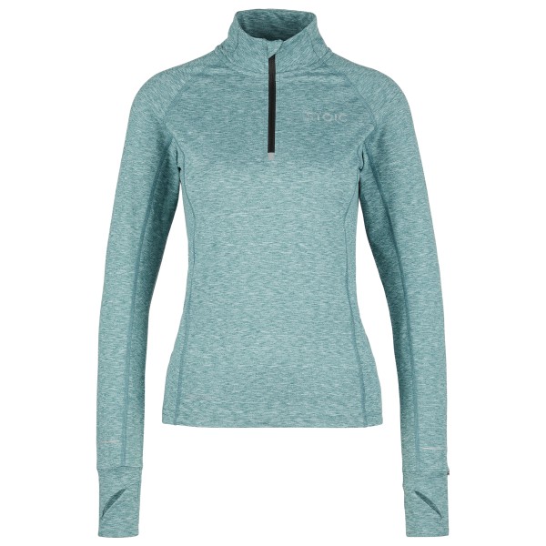 

Женская беговая футболка Helsingborgst. performance l/s с молнией Stoic, Atlantik Melange