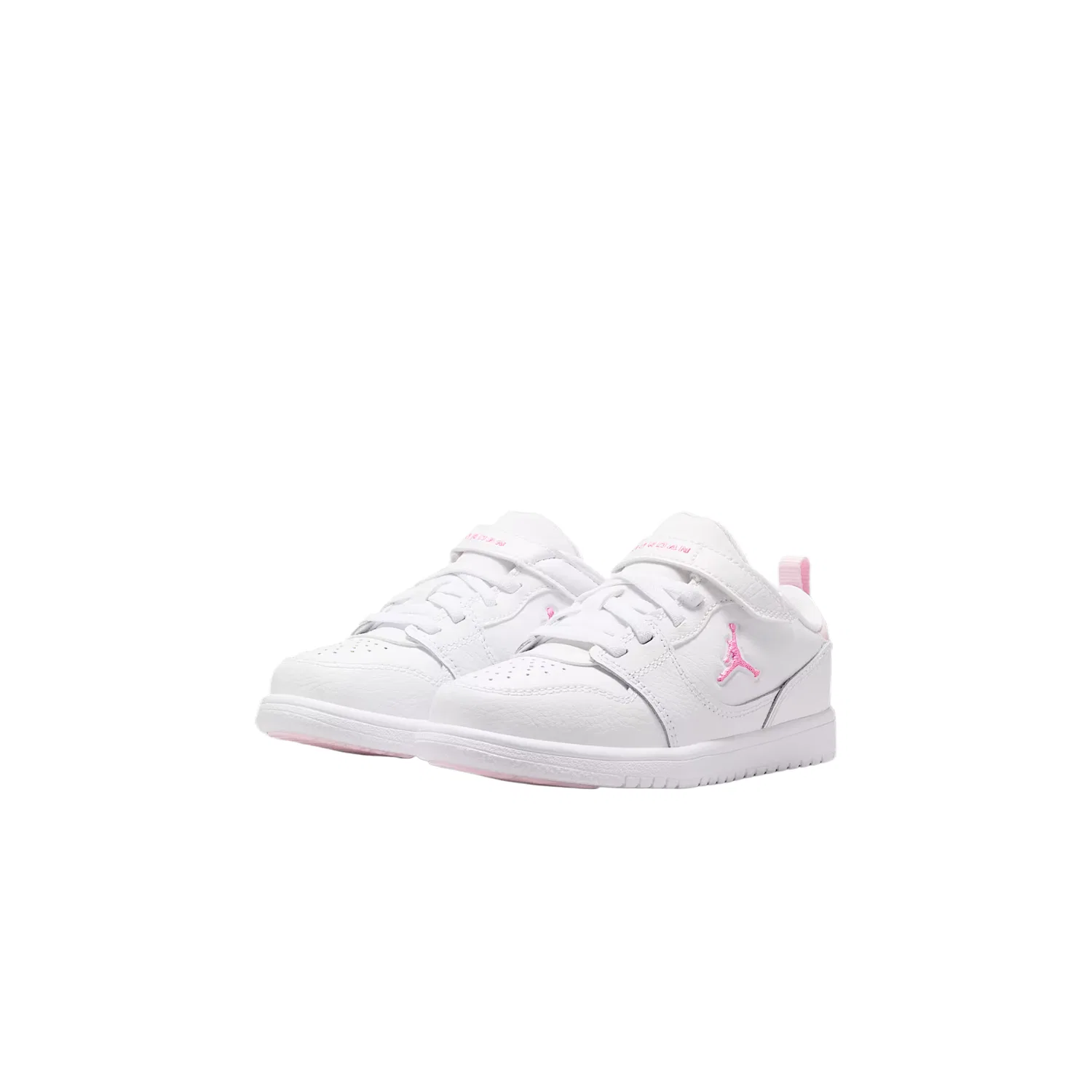 Кроссовки скейтбордические COURT CONNECT Low top Kids' Jordan, White/Foam Pink/China Red — фото 3
