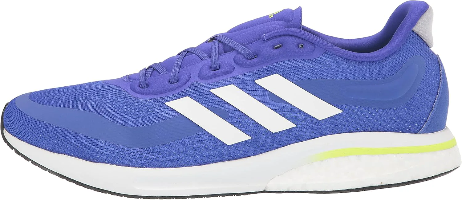 Мужские кроссовки Adidas Supernova +, белый/зеленый — фото 3