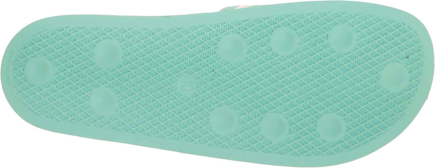 Сланцы для душа adidas Adilette для взрослых унисекс, белый/мятный/светло-белый — фото 4
