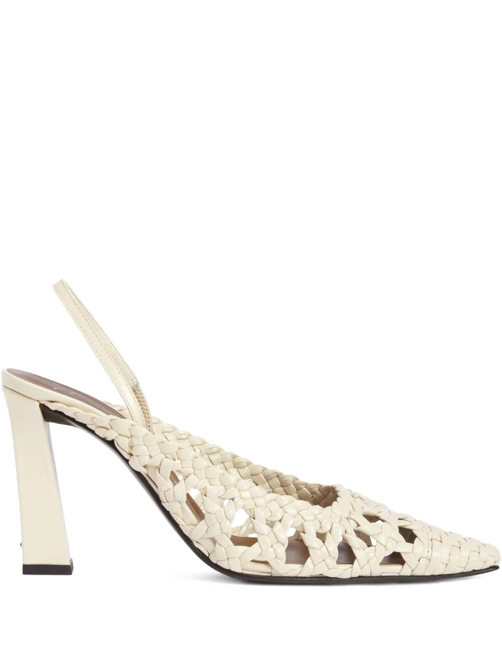 Туфли Brendha Cage 90 Giuseppe Zanotti, белый