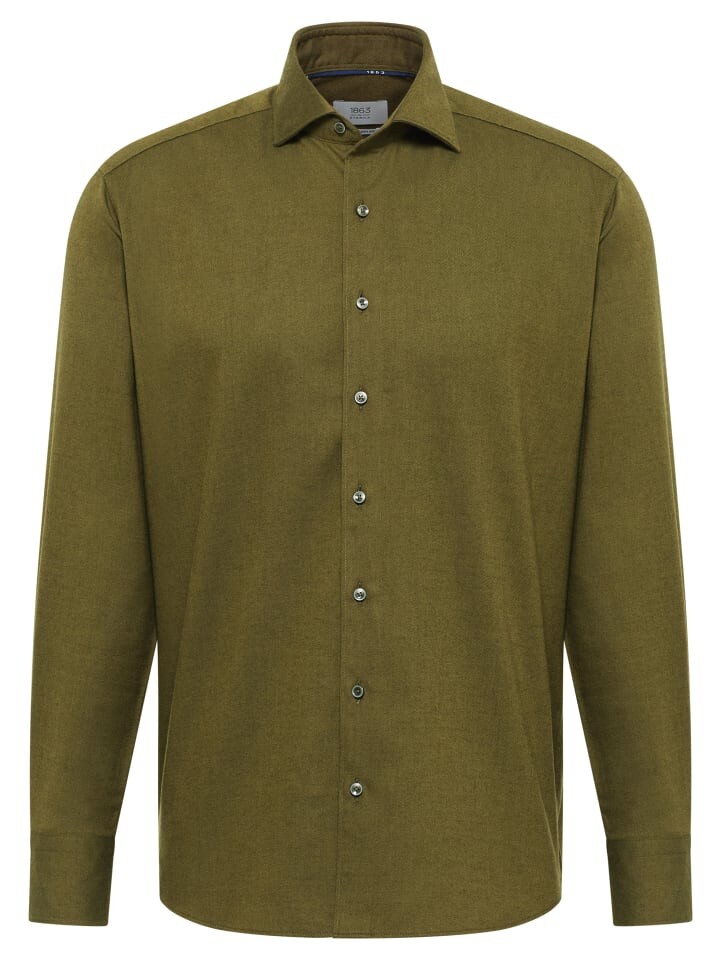 

Рубашка Eterna COMFORT FIT, хаки