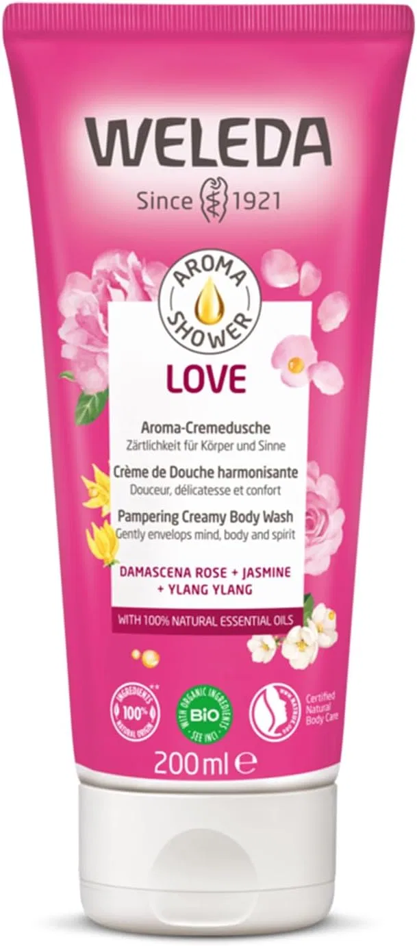 Гель для душа ароматический Weleda Love 200 мл