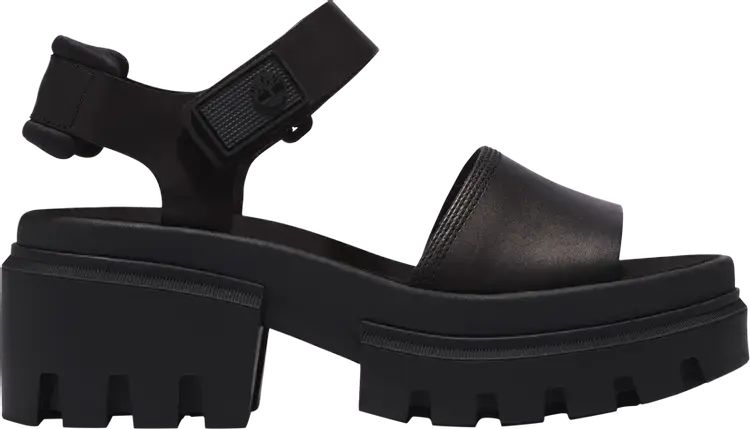 Кроссовки Wmns Everleigh Ankle Strap Sandal 'Triple Black', черный