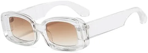 

Солнцезащитные очки прямоугольной формы для женщин и мужчин, винтажные, с поликарбонатными линзами, оправой в виде листьев, защита от ультрафиолета UV400 MTZJH, C11