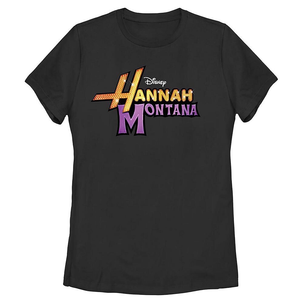 

Футболка с логотипом Disney's Hannah Montana Juniors, черный