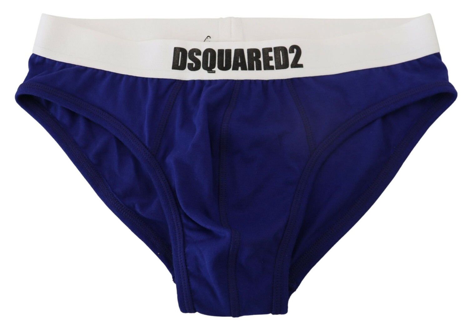 

Шикарные трусы из смеси хлопка синего и белого цветов Dsquared2