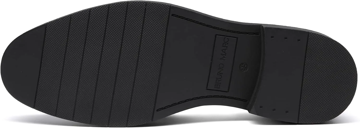 

Мужские туфли Брюно Марк, смокинговые, без шнуровки, классические лоферы из лакированной кожи Bruno Marc, синий