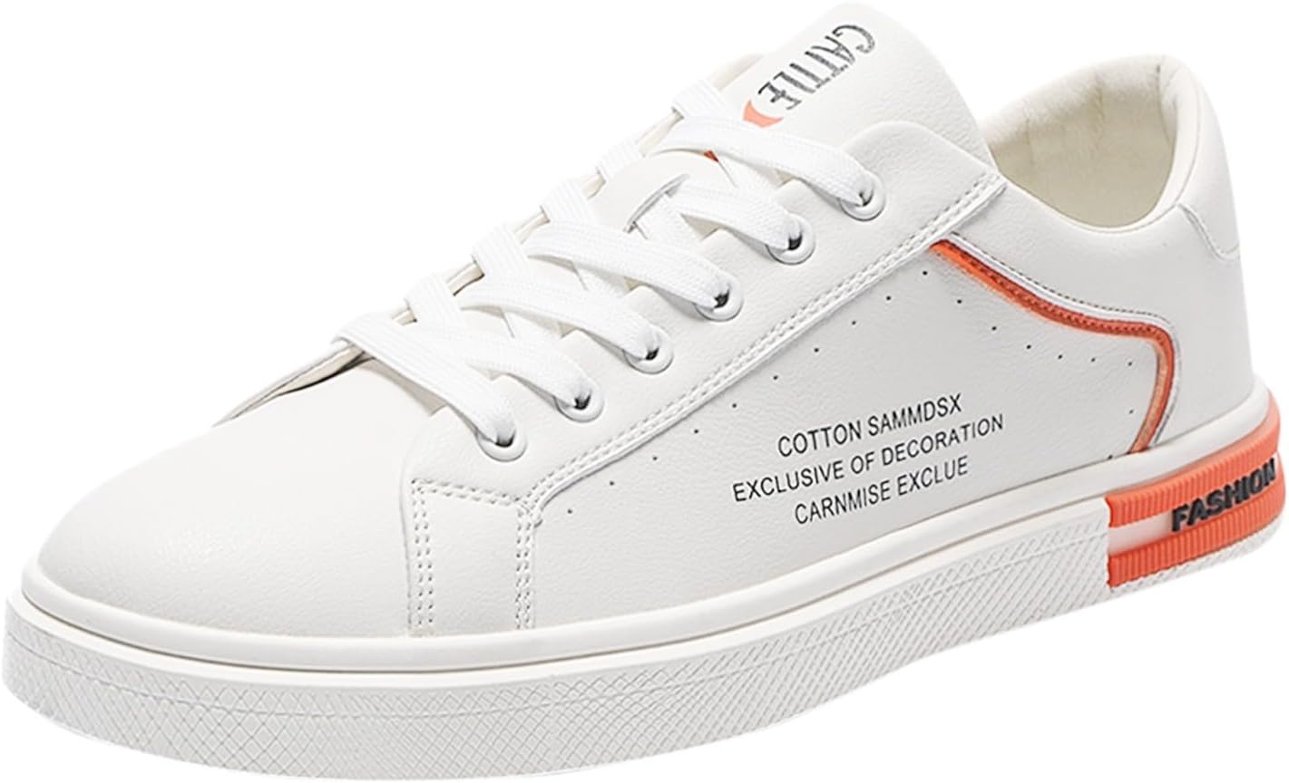 

Мужские слипоны для ходьбы из пвх кожи с мягкой подошвой и дышащей сеткой Generic, оранжевый