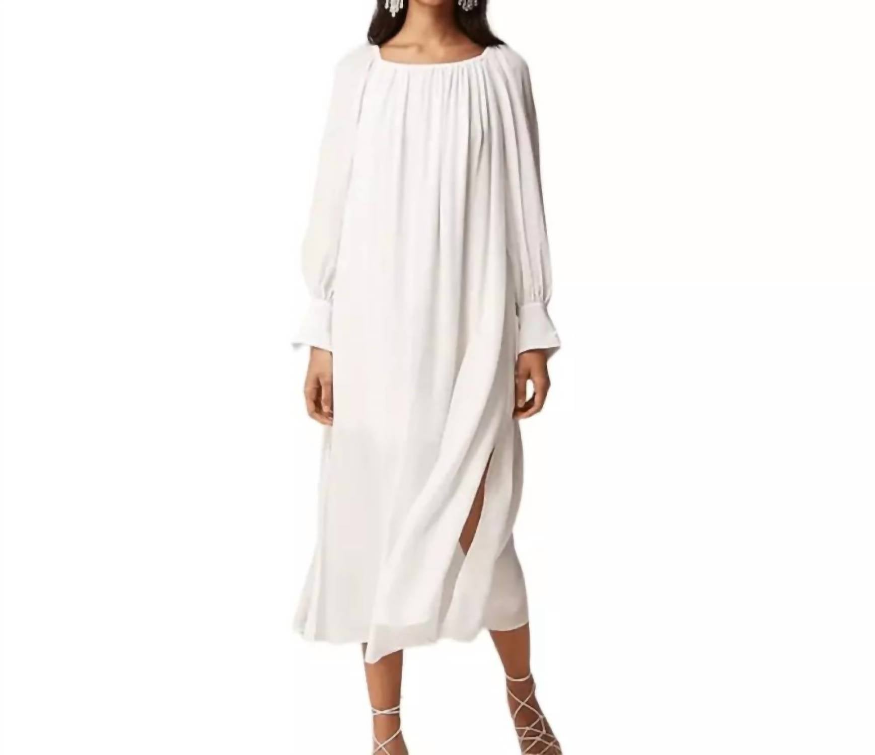 

Коллекция Прозрачное Макси Платье Белого Цвета J.Crew