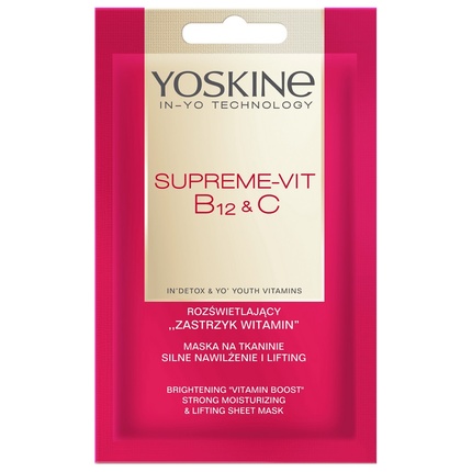 

Supreme Витамин B12 и витамин C Маска в патче 20 мл Yoskine