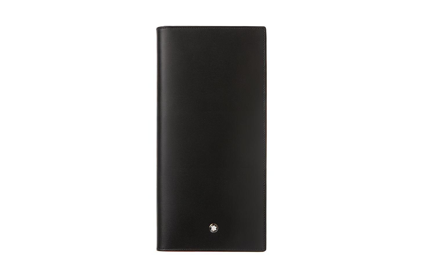 

MONTBLANC Кошелек из кожи коровы Meisterstuck мужской черный