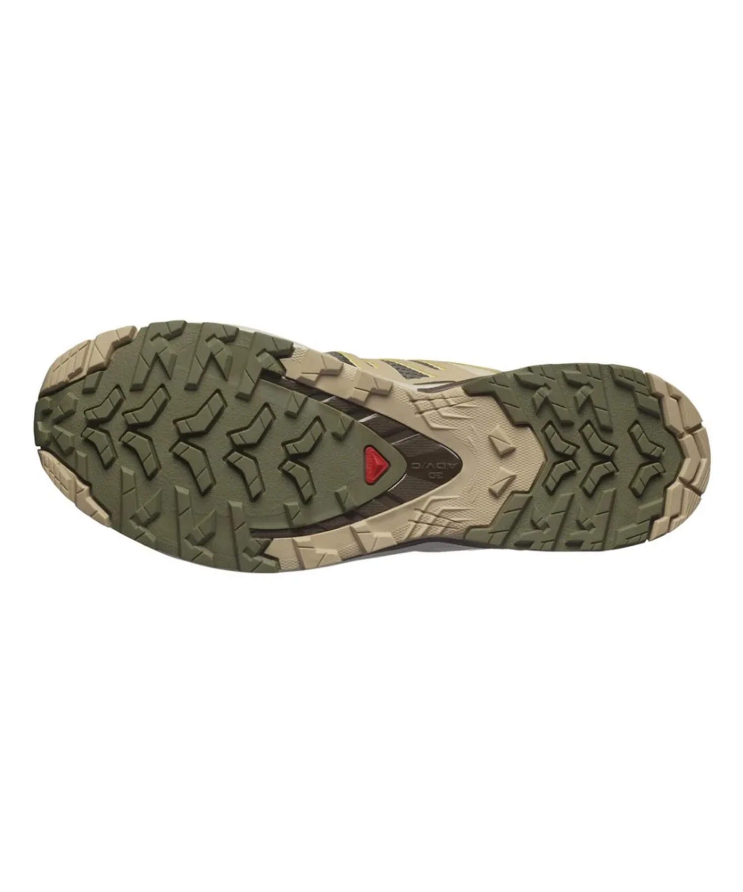 Мужские кроссовки для трейлраннинга SALOMON XA PRO 3D V9 зелёные — фото 4