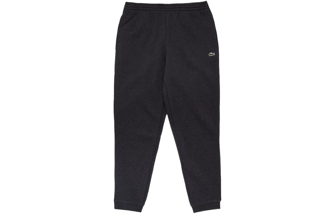 

Вязаные спортивные штаны мужские серые LACOSTE, серый