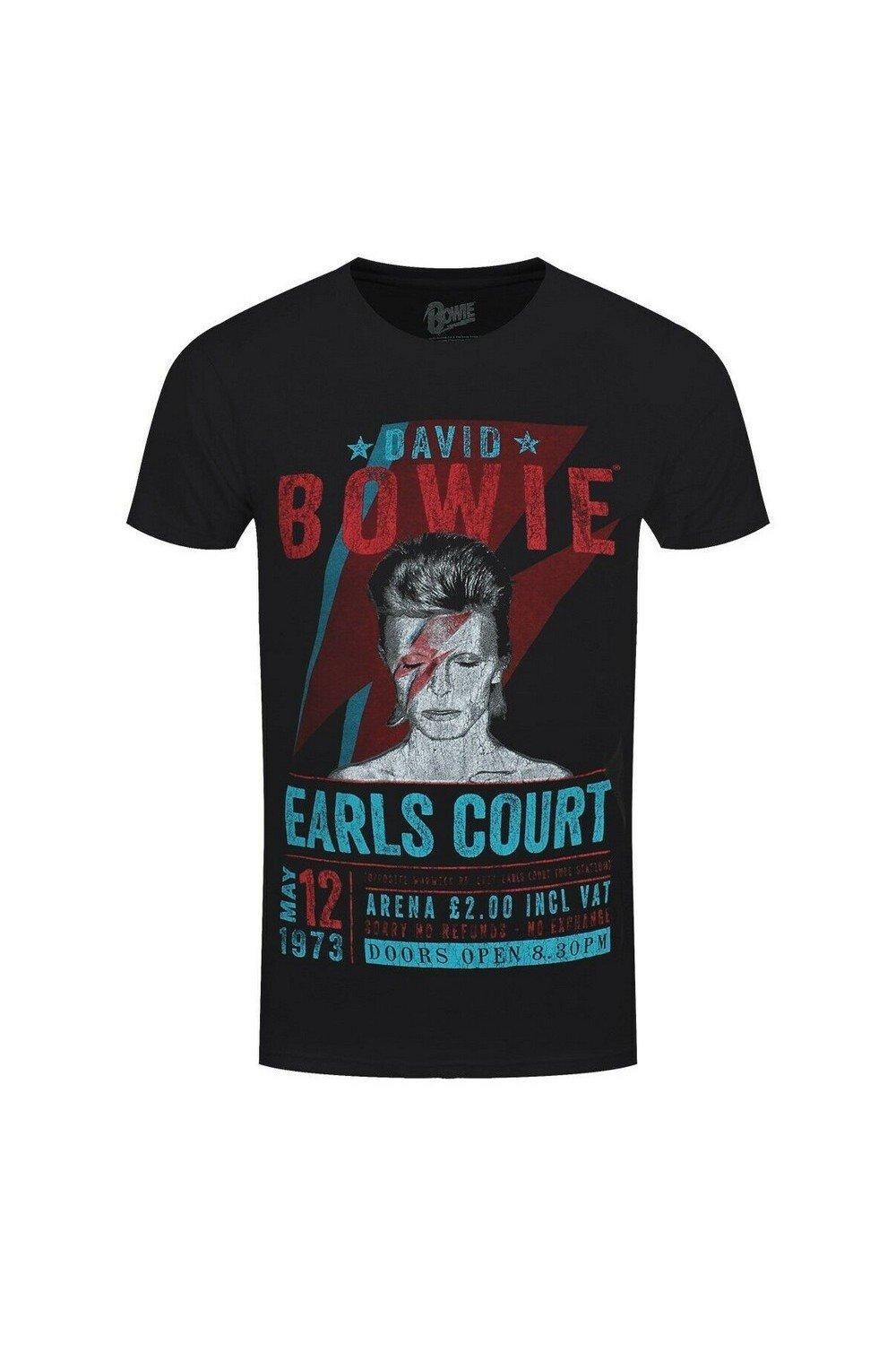 

Экологичная футболка Earls Court '73 David Bowie, черный