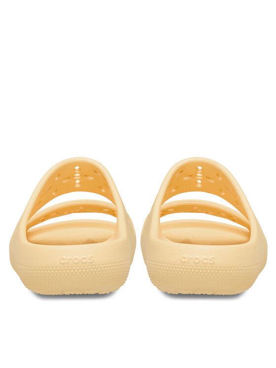 Мюли Classic Floral Cutout Sandal 210966 Crocs, оранжевый — фото 3