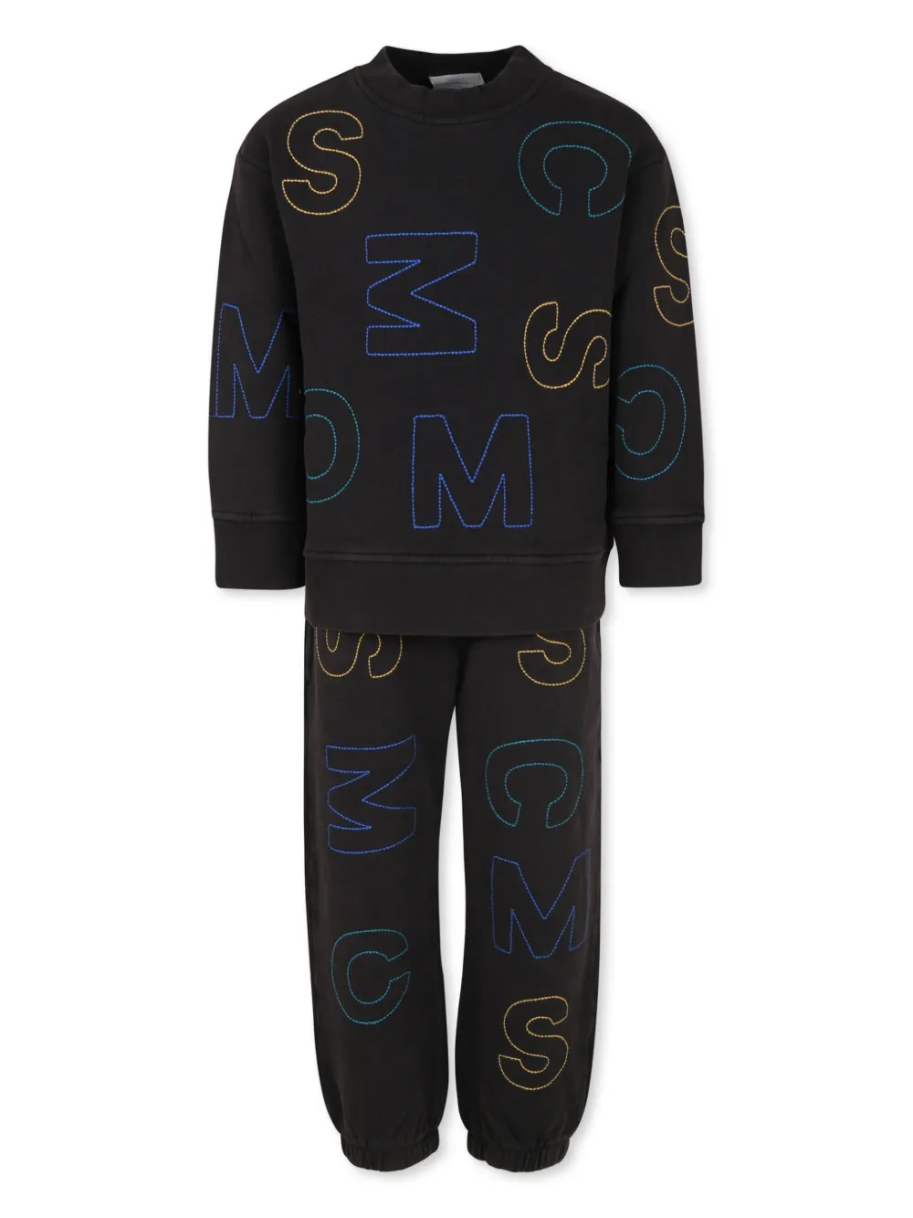 

Спортивный костюм с логотипом Stella McCartney Kids, черный