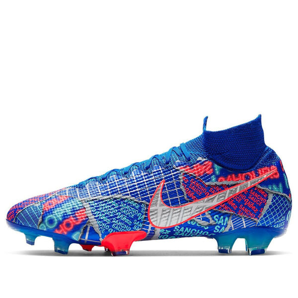 

Кроссовки mercurial superfly 7 elite se fg Nike, синий