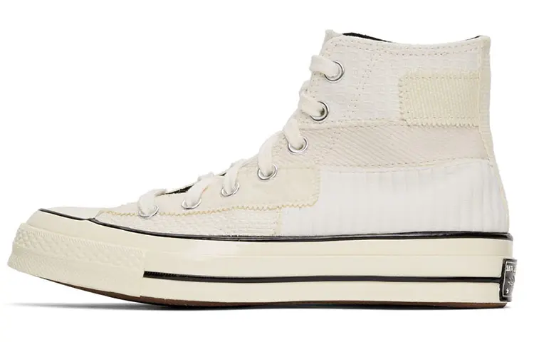

Кеды Converse Chuck Taylor All Star 70 Hi Mono Patchwork White Egret