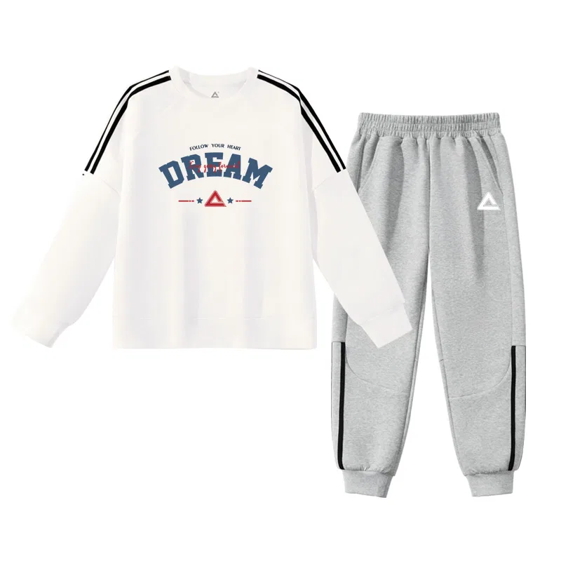 Спортивный костюм детский PEAK White/PK Red Blue