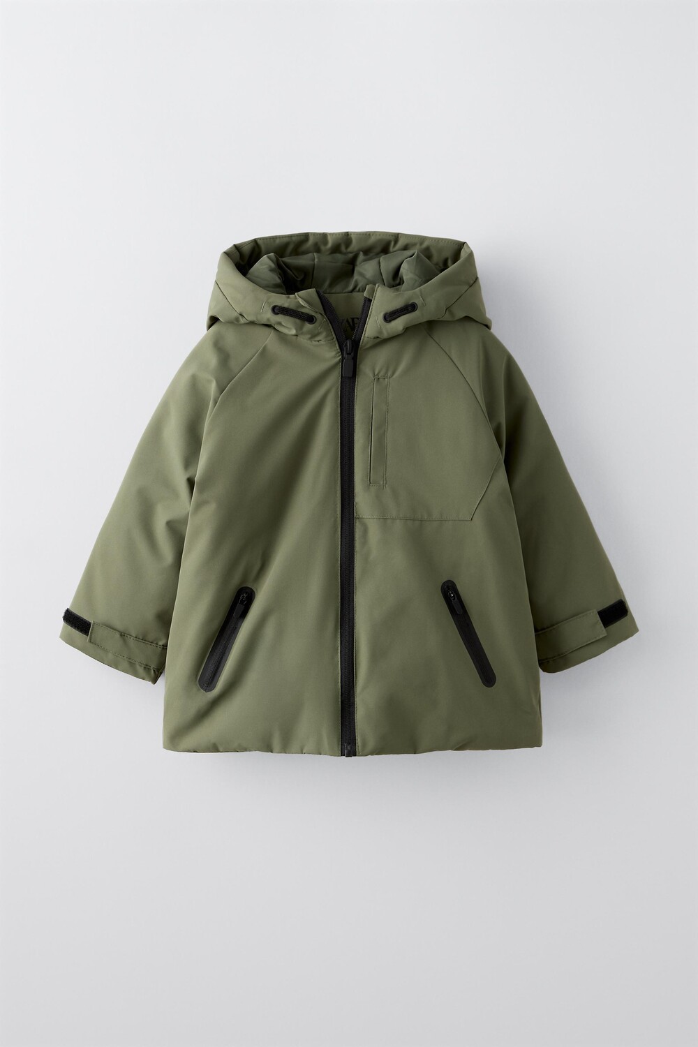 

Легкая водоотталкивающая парка ZARA, хаки
