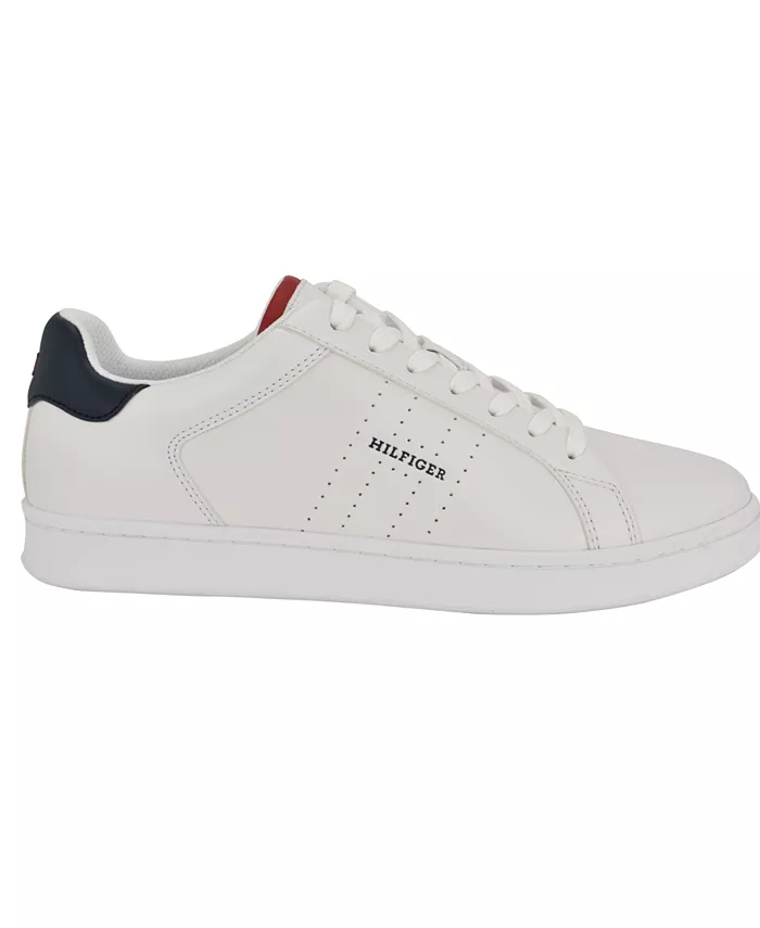 Мужские модные кроссовки Jacalyn на шнуровке Tommy Hilfiger, белый — фото 2