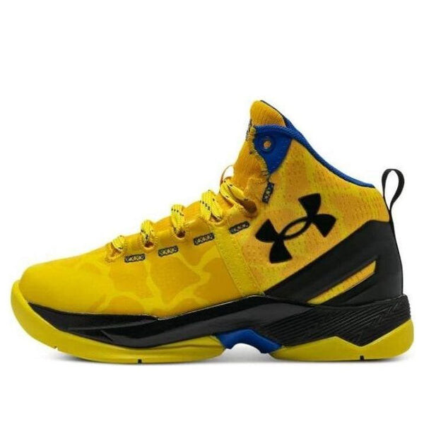 

Кроссовки curry 2 retro 'double bang' Under Armour, золотой