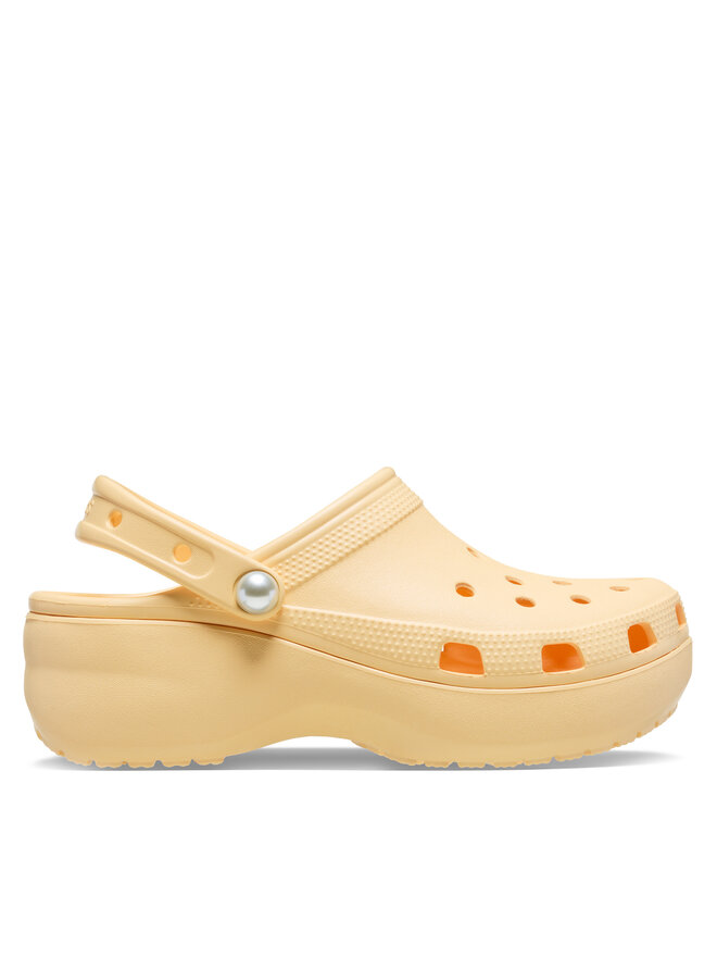Мюли Classic Platform Pearl Clog 211231 Crocs, розовый