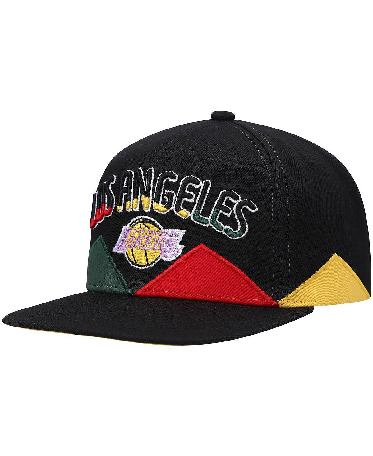 

Мужская черная кепка Snapback Los Angeles Lakers Hardwood Classics Black History Month Mitchell & Ness