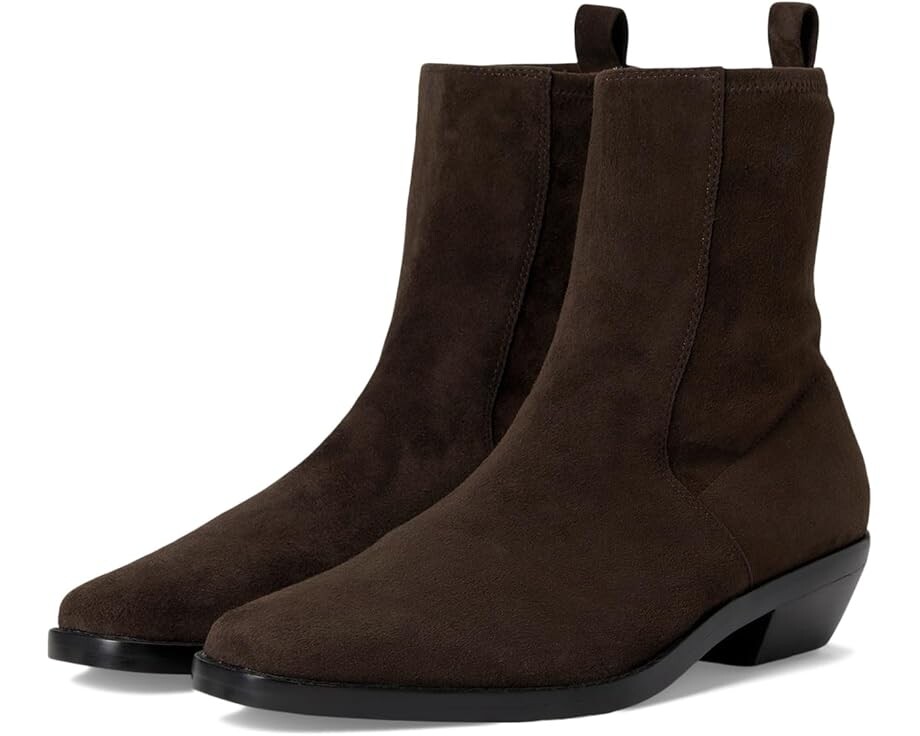 

Ботинки Madewell Idris Glove Bootie - Suede, цвет Dark Carob