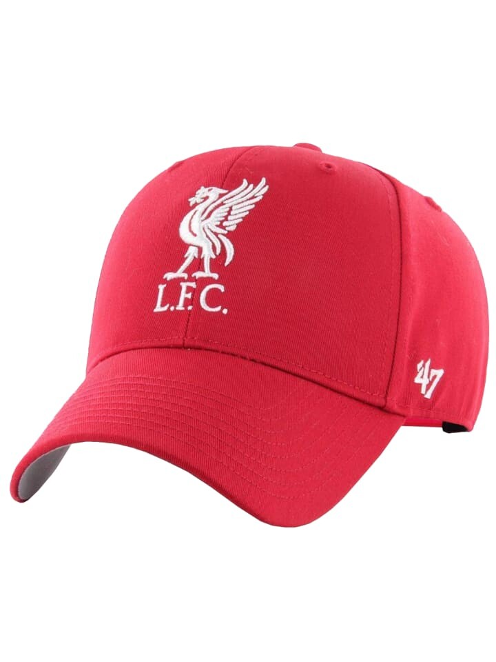 

Бейсболка 47 Brand Liverpool FC Raised Basic Cap, красный