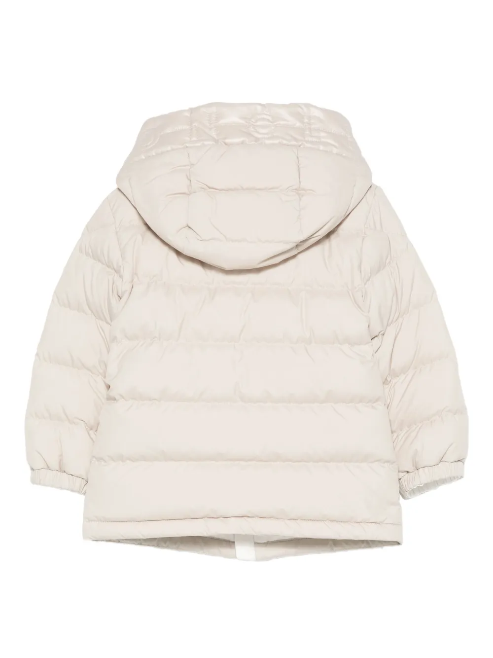 Стеганая куртка с капюшоном Najan Moncler Enfant, нейтральный — фото 2