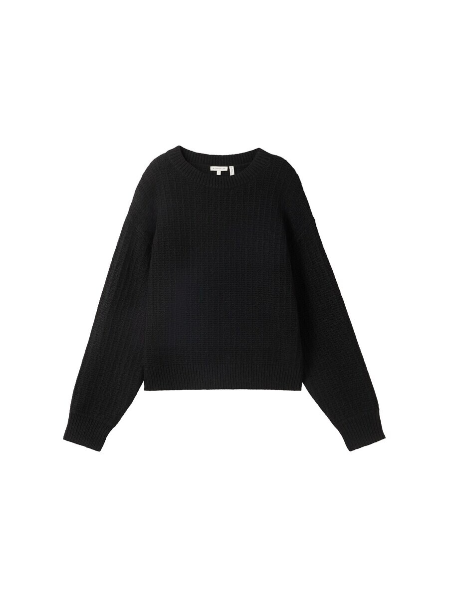 

Длинный свитер TOM TAILOR Sweater, черный