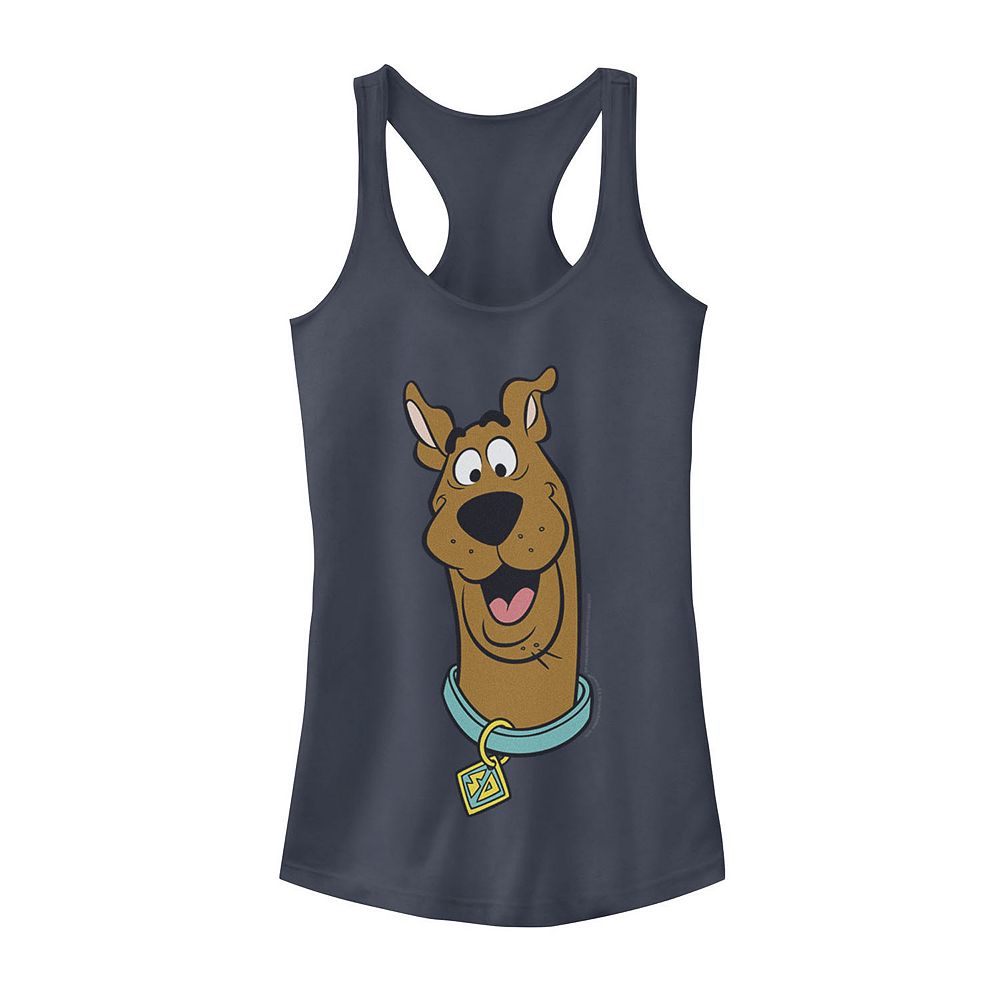 

Майка с большим лицом Scooby-Doo для юниоров Licensed Character, цвет Indigo