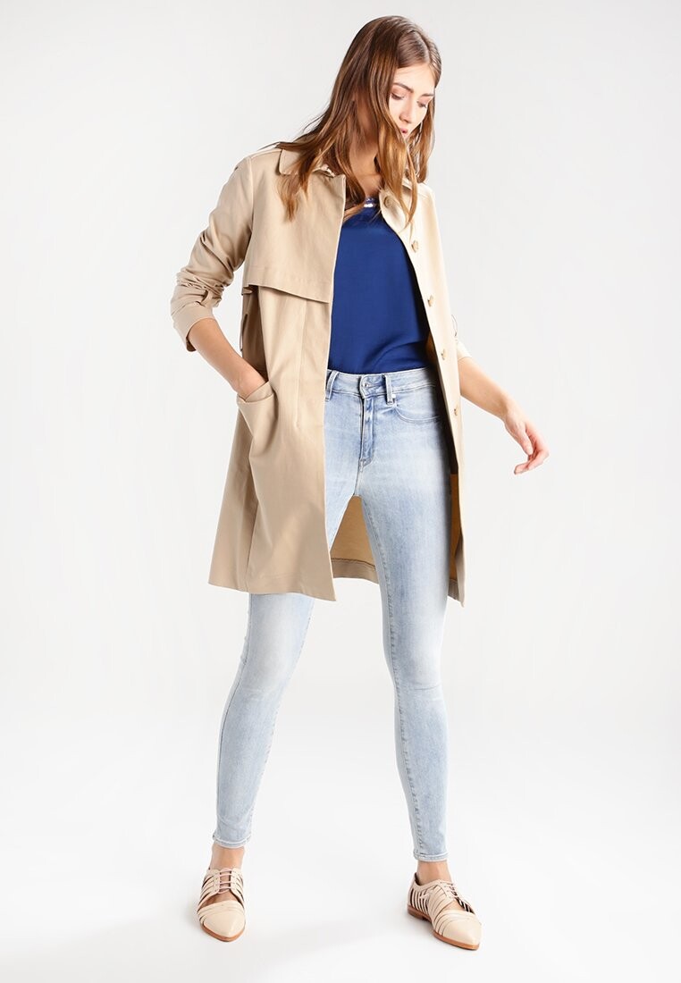 

Джинсы скинни 3301 HIGH SKINNY G-STAR, светло-голубой деним