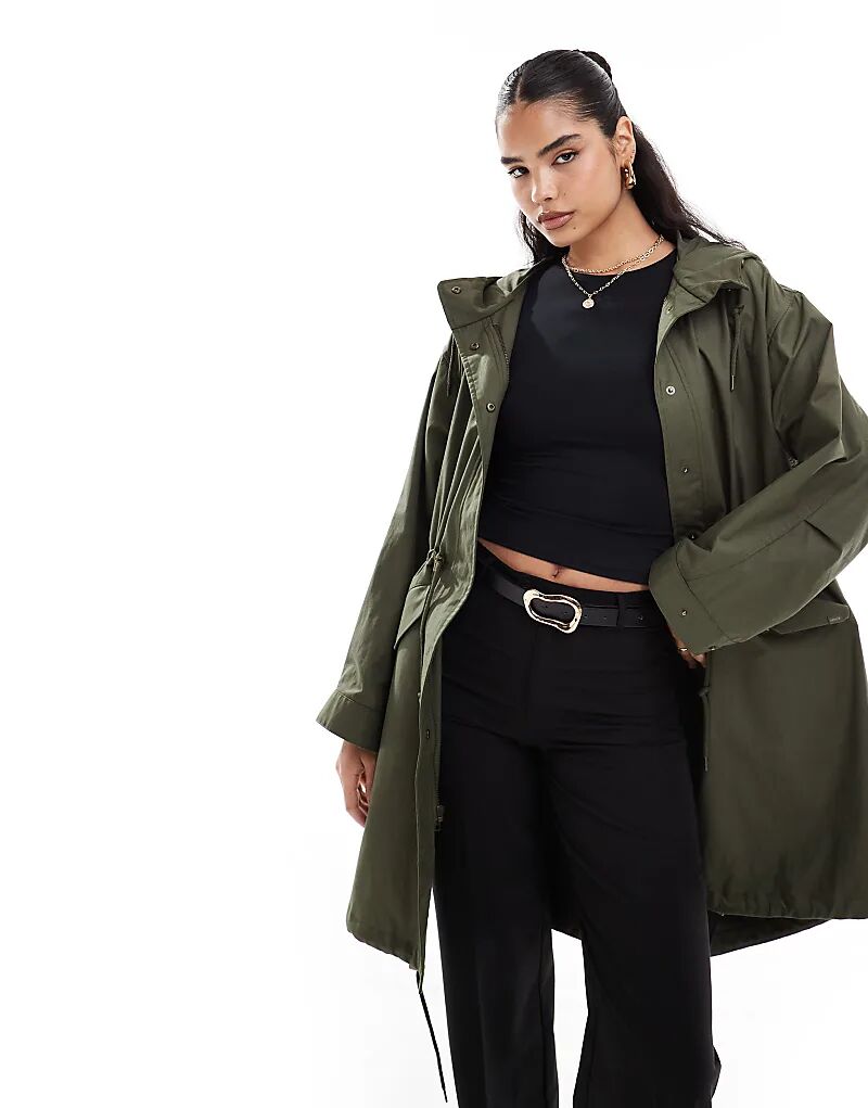 

Crawford 3 в 1 парка с капюшоном зеленого цвета Levi's