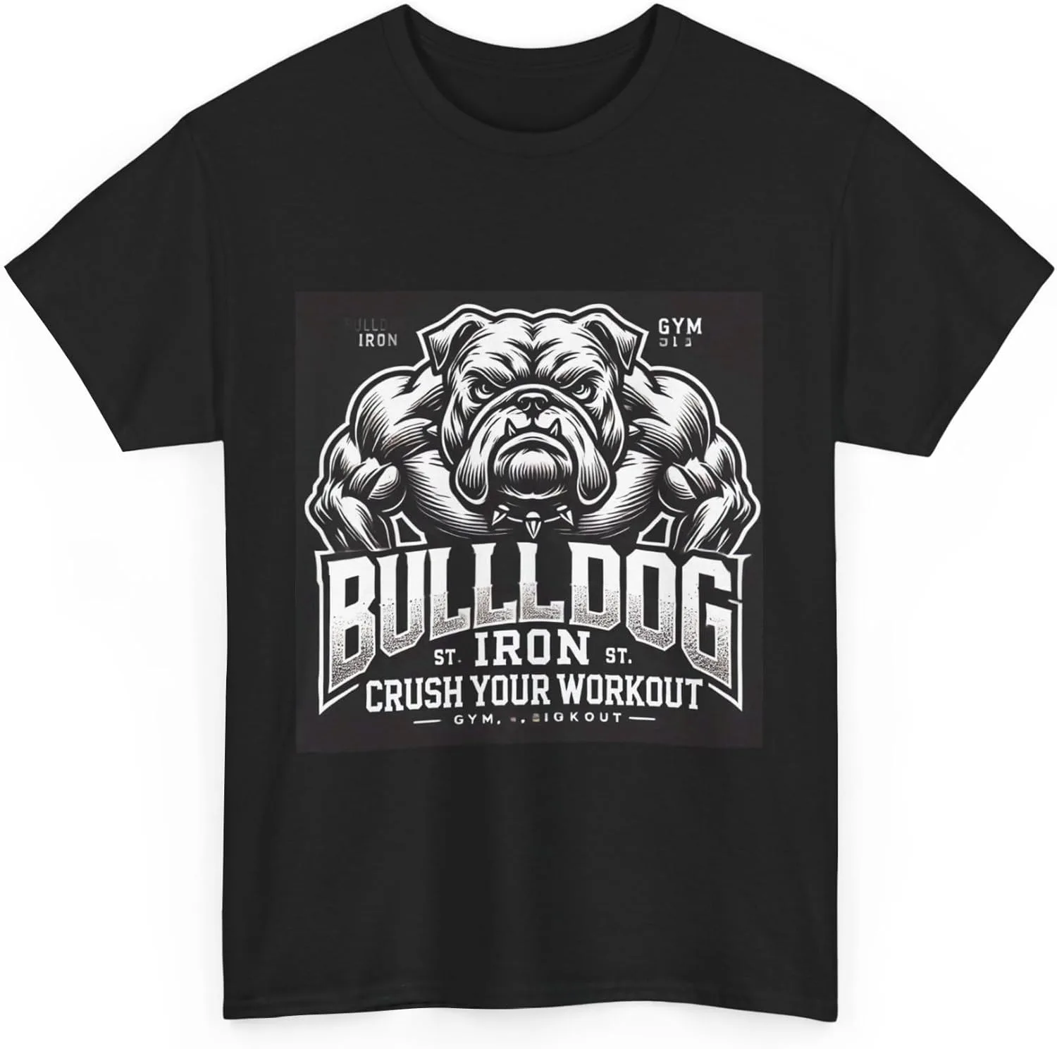 Футболка Bulldog Logo Workout Tee, Unisex — фото 3