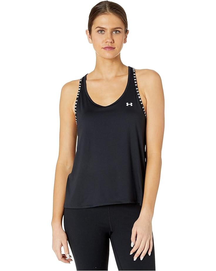 

Майка Under Armour Knockout Tank, цвет Black/Black/White