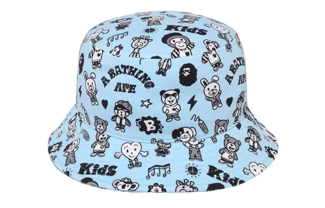 

A BATHING APE Детская синяя панама, Blue